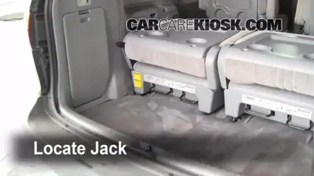 1999 Toyota Sienna LE 3.0L V6 Jack Up Car Use Your Jack to Raise Your Car